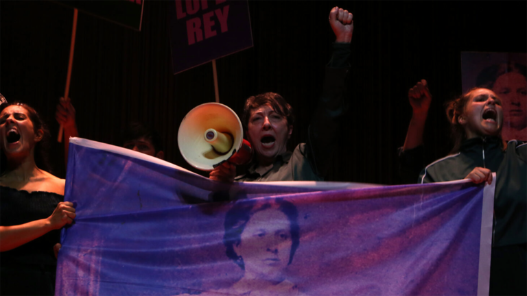 Obra de teatro sobre Manuela Rey