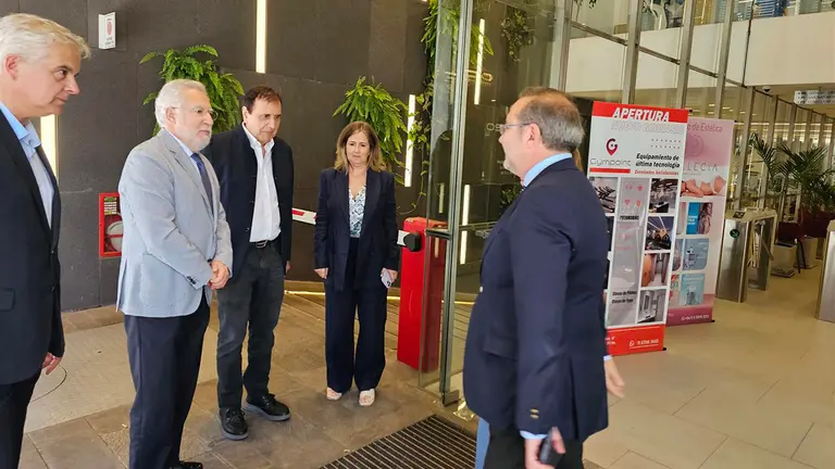 Santalices visita Ospaña 1