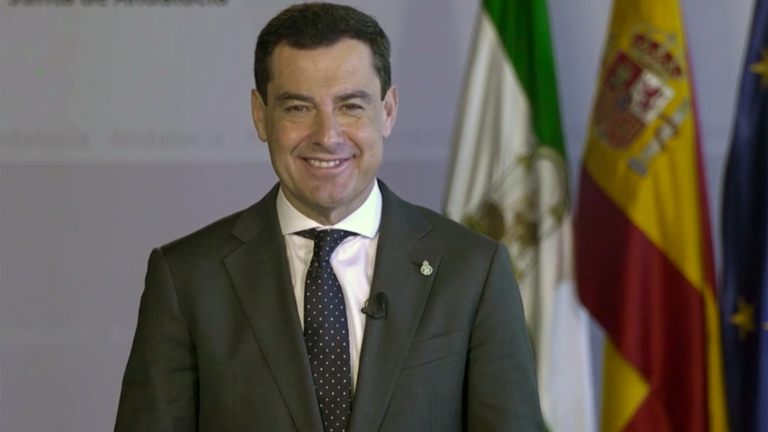 Pantallazo Juanma Moreno