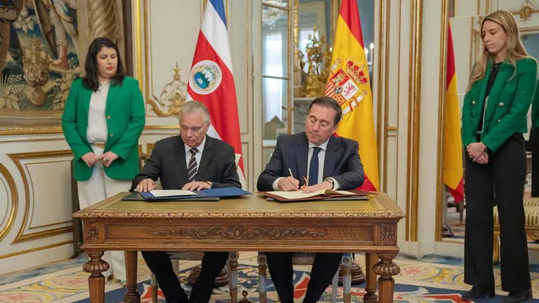 Ministros España y Costa Rica 1