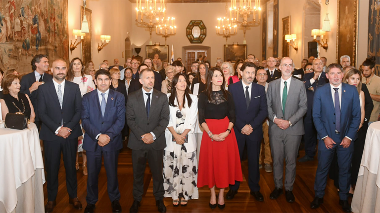 Allegue y Miranda en la Fiesta Nacional de Uruguay 1