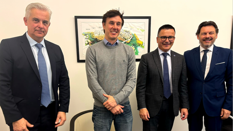 José González con el ministro