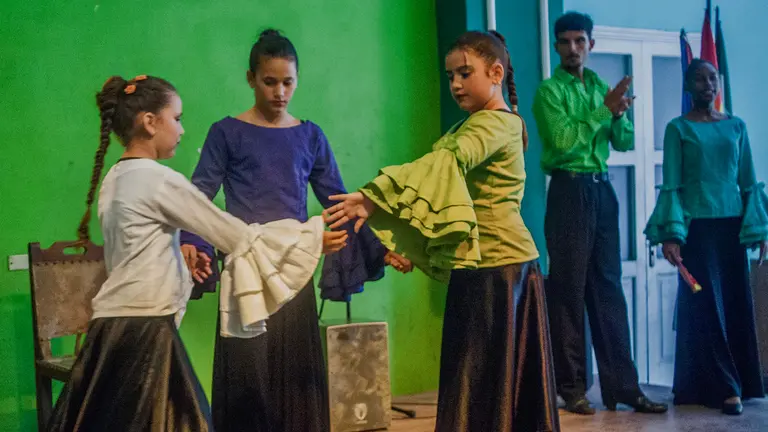 Centro Andaluz de La Habana. Clausura Taller Verano Flamenco 4