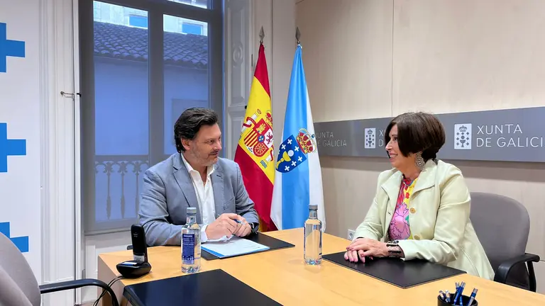 Rodríguez Miranda con Asociación Hijos de Galicia en Sestao