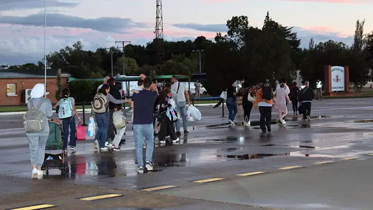 Españoles evacuados de Libano