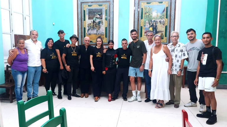 Centro Andaluz Habana 8- Nirvana Flamenco con miembros del CA y los invitados 1