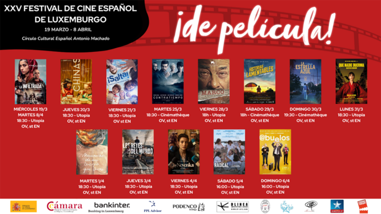 Cartel Festival Cine Luxemburgo