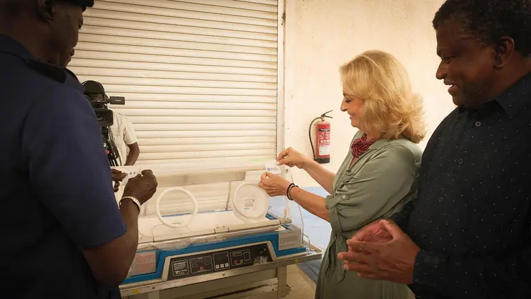 Consejera Sanidad en Gambia 1