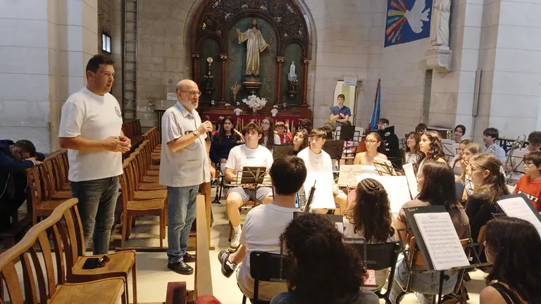Concierto en París de la Banda Sinfónica de Asturias 1