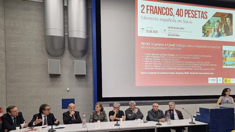 Suiza.Cine en Universidad de Ginebra 2