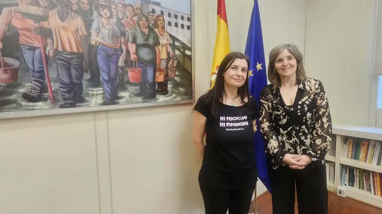 Violeta Alonso con Pilar Cancela 2