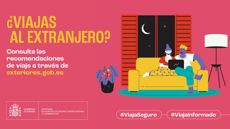 Cartel Viaja Seguro