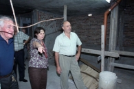 La consejera de Presidencia, durante una reciente visita a las obras de un centro asturiano en Argentina. La consejera de Presidencia, durante una reciente visita a las obras de un centro asturiano en Argentina.