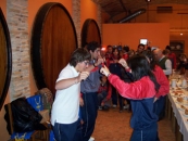 Los jóvenes demostraron sus dotes a la hora de interpretar un baile típicamente asturiano. Los jóvenes demostraron sus dotes a la hora de interpretar un baile típicamente asturiano.