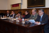 Manuel Fernández de la Cera, durante su intervención. Manuel Fernández de la Cera, durante su intervención.