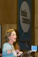 Ana Oramas, candidata de CC por Santa Cruz de Tenerife. Ana Oramas, candidata de CC por Santa Cruz de Tenerife.