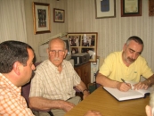 García Valledor, en 'la Tinetense'. García Valledor, en 'la Tinetense'.
