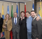 El asturiano Carlos Pérez –a la derecha–, en la presentación de FIBART. El asturiano Carlos Pérez –a la derecha–, en la presentación de FIBART.