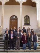 Los jóvenes argentinos, durante su estancia en la Diputación de Salamanca. Los jóvenes argentinos, durante su estancia en la Diputación de Salamanca.
