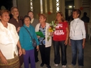 Esperanza Uz –en el centro– fue homenajeada. Esperanza Uz –en el centro– fue homenajeada.