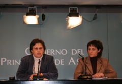 Ramos Rubiera, y Eugenia Álvarez. Ramos Rubiera, y Eugenia Álvarez.