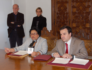 Ligia Amada Melo de Cardona y José Ramón Alonso. Ligia Amada Melo de Cardona y José Ramón Alonso.
