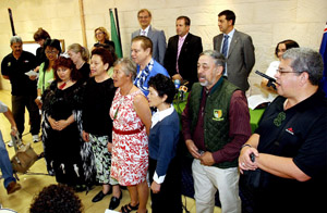 La familia neozelandesa Paniora en Valverde del Majano (Segovia). La familia neozelandesa Paniora en Valverde del Majano (Segovia).