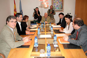 Reunión de la ponencia. Reunión de la ponencia.