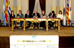 Apertura del II Foro da Xuventude. Apertura del II Foro da Xuventude.