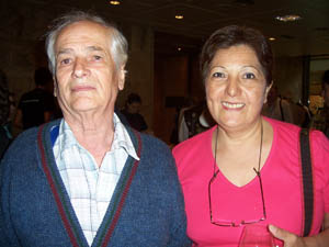 Aurelio García y su esposa, María del Carmen Leiva. Aurelio García y su esposa, María del Carmen Leiva.
