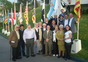 Rodríguez con dirigentes del Centro Gallego de Valparaíso. Rodríguez con dirigentes del Centro Gallego de Valparaíso.