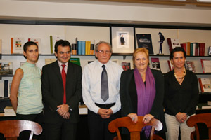 Cristina Caamaño, Nicolás Wernicke, Albo Fabris, María Xosé Porteiro y Amparo Castaño. Cristina Caamaño, Nicolás Wernicke, Albo Fabris, María Xosé Porteiro y Amparo Castaño.