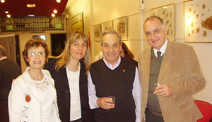 Algunos de los participantes en el festejo. Algunos de los participantes en el festejo.