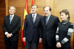 Herrera se reunió con la comitiva argenitna. Herrera se reunió con la comitiva argenitna.