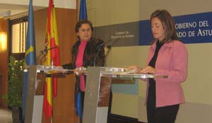 Las consejeras María José Ramos y Ana Rosa Migoya. Las consejeras María José Ramos y Ana Rosa Migoya.