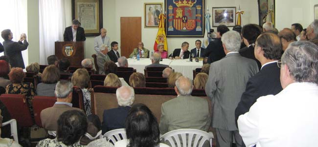 Una vista general del acto.