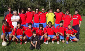 Uno de los equipos del Deportivo Ourense. Uno de los equipos del Deportivo Ourense.