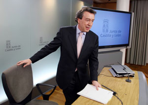 El consejero de Presidencia y portavoz del Gobierno regional, José Antonio de Santiago-Juárez El consejero de Presidencia y portavoz del Gobierno regional, José Antonio de Santiago-Juárez
