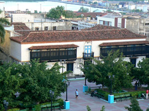 Vista general del edificio más antiguo de Cuba, la casa de Diego Velázquez. Vista general del edificio más antiguo de Cuba, la casa de Diego Velázquez.