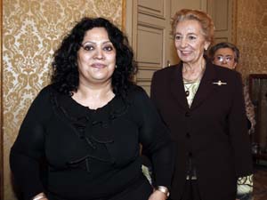 Marisela Ortiz, en el Ayuntamiento de Salamanca. Marisela Ortiz, en el Ayuntamiento de Salamanca.