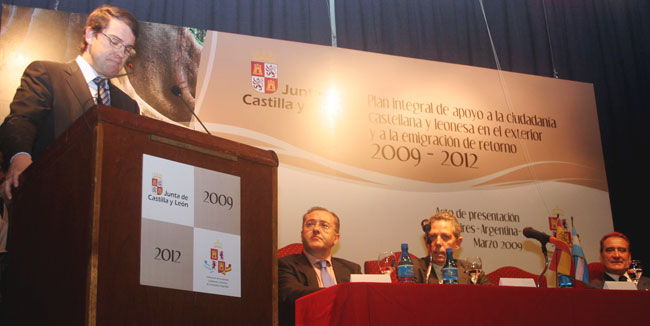 Fernández Mañueco, Félix Colsa, Rafael Estrella y Pedro Bello. Fernández Mañueco, Félix Colsa, Rafael Estrella y Pedro Bello.