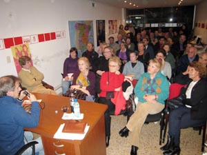 Manuel Laguarda se dirige a la concurrencia. 