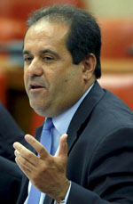 José Luis Perestelo, diputado de CC. José Luis Perestelo, diputado de CC.