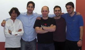 Integrantes de la directiva de la asociación ‘Xuventude Galega en Europa’. Integrantes de la directiva de la asociación ‘Xuventude Galega en Europa’.