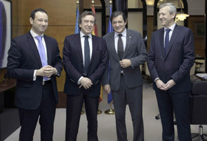 2014_01_17 Reunion presidente consejeros Galicia y CYL 1