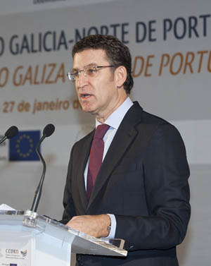 BAIONA (Pontevedra)
10,30 h.- O presidente da Xunta, Alberto Núñez Feijóo, inaugurará o X Plenario da Comunidade de Traballo Galicia-Norte de Portugal, no que traspasará a Presidencia deste órgano ao presidente da Comisión de Coordinación e Desenvolvemento Rexional do Norte de Portugal, Emídio Gomes. No Parador Nacional Conde de Gondomar. Intervención aberta aos medios.
foto xoán crespo
27/01/14