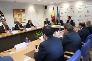O conselleiro de Economía e Industria, Francisco Conde, participará no Encontro coas Plataformas Empresariais no Exterior de Galicia. Na sede do Igape (Complexo Administrativo de San Lázaro, s/n).
foto xoán crespo
23/07/14