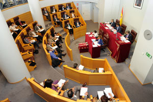Dip.Coruña.Pleno deputación outubro