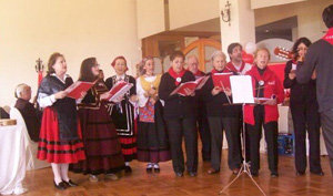 Actuación de uno de los grupos musicales.