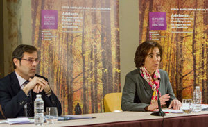 María Josefa García Cirac, durante la presentación de la participación de la Junta en Fitur.